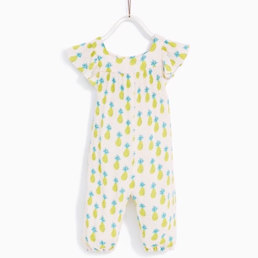 Zara Pineapple🍍 Jumpsuit